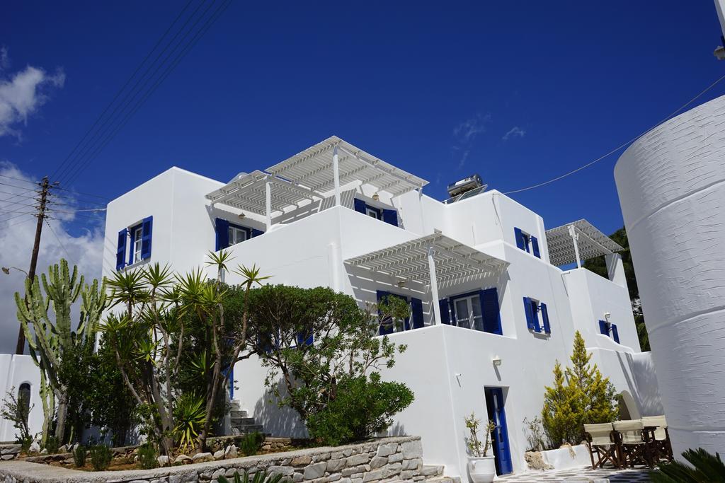 לוגאראס Nicos Studios & Apartments מראה חיצוני תמונה