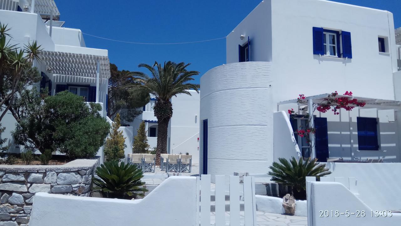 לוגאראס Nicos Studios & Apartments מראה חיצוני תמונה