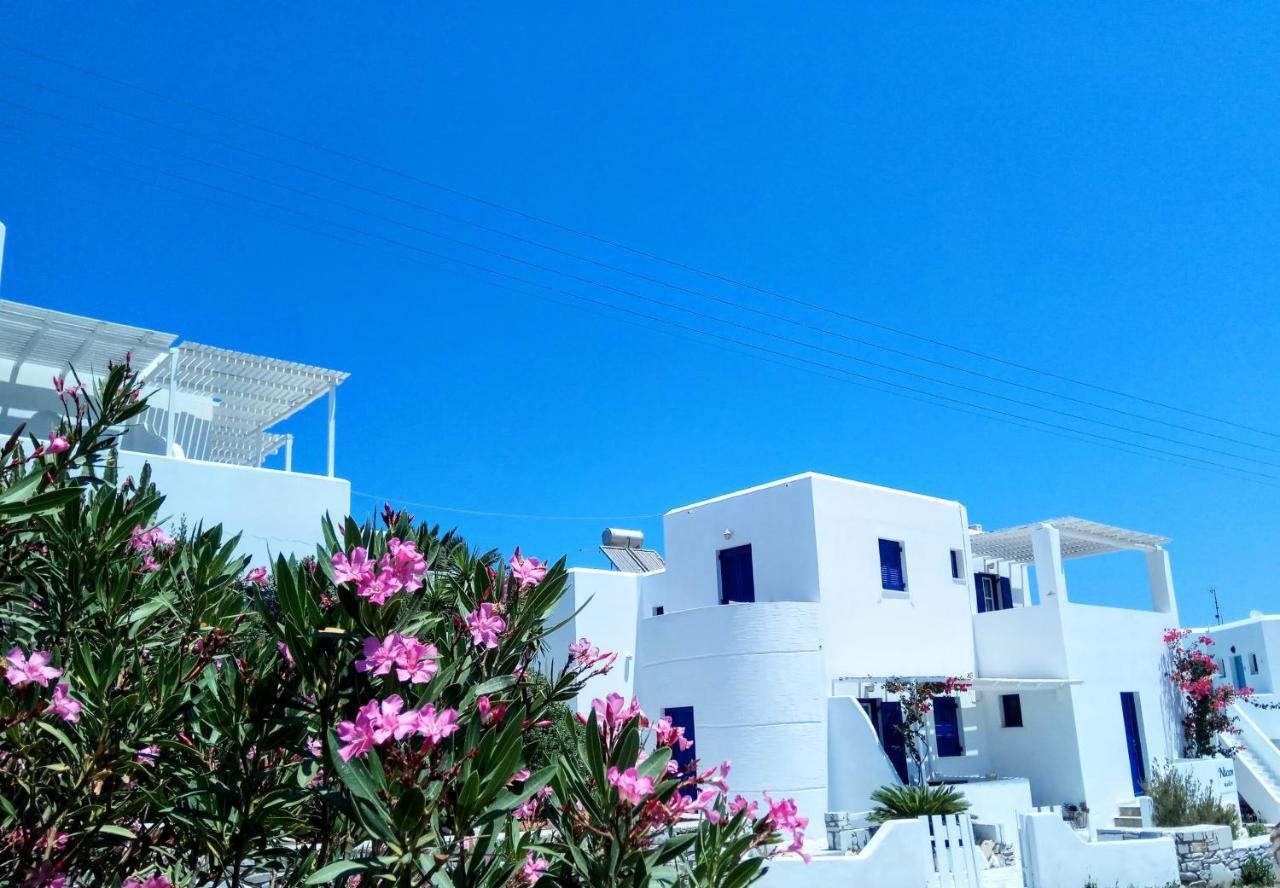 לוגאראס Nicos Studios & Apartments מראה חיצוני תמונה